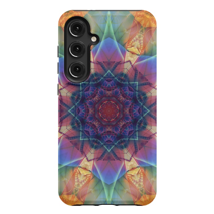 Galaxy S24 Plus StrongFit Ancient Geometry With a Star Field by ArtsCase