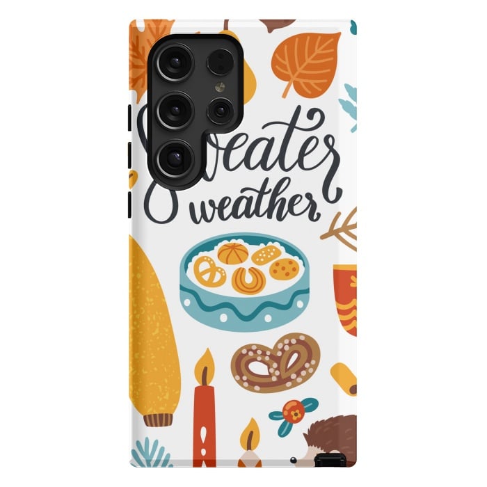 Galaxy S24 Ultra StrongFit Autumn Icons by ArtsCase