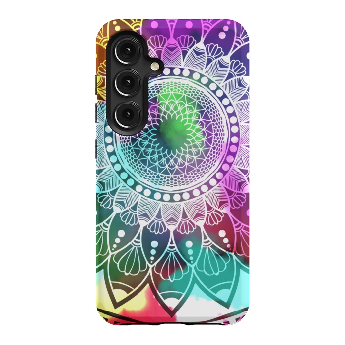 Galaxy S24 StrongFit Digital art Painting and Mandala Graphic Design by ArtsCase