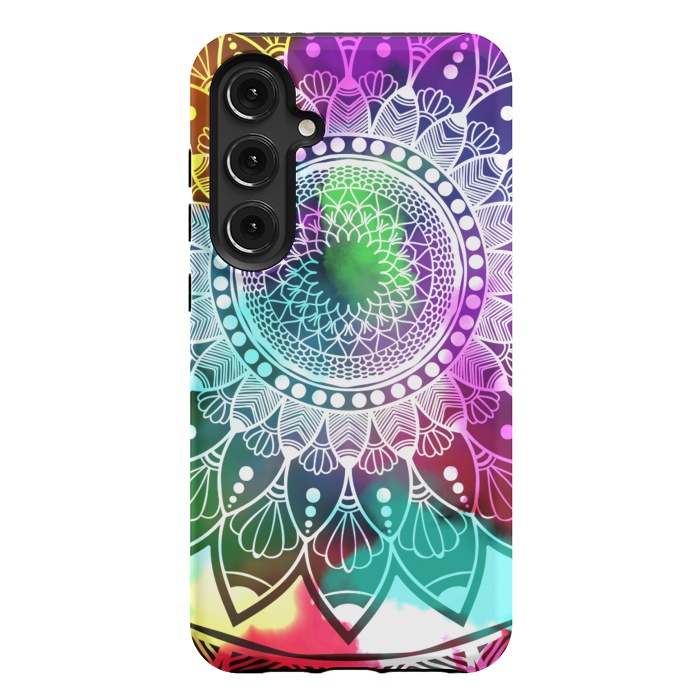 Galaxy S24 Plus StrongFit Digital art Painting and Mandala Graphic Design by ArtsCase