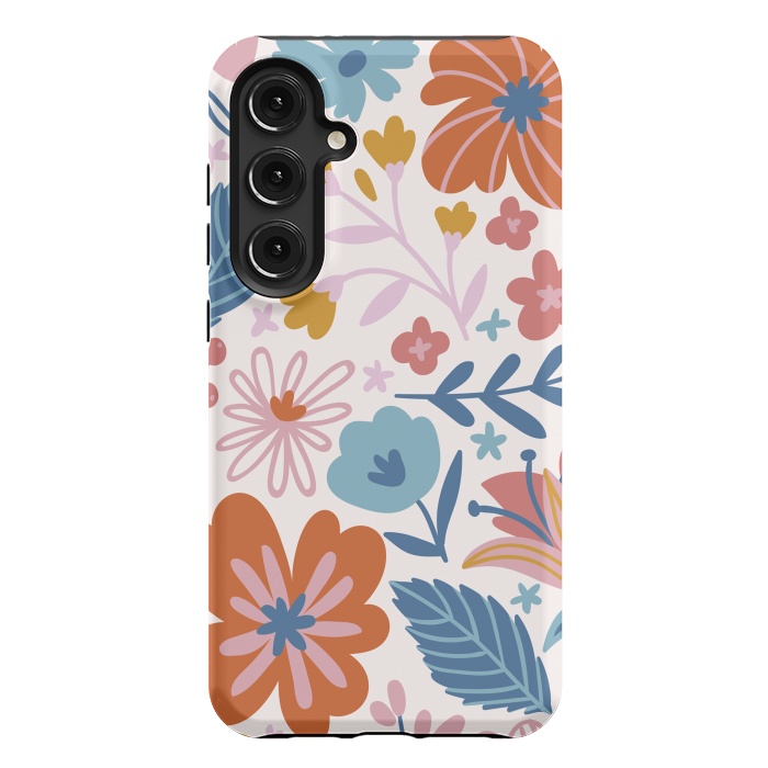 Galaxy S24 Plus StrongFit Floral Pattern XI by ArtsCase
