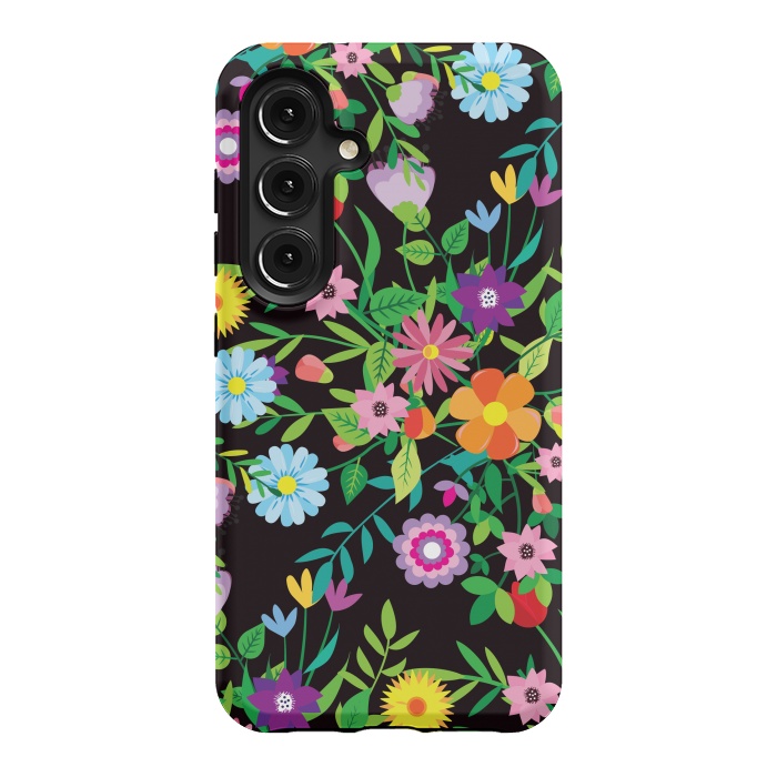 Galaxy S24 StrongFit Pattern Doodle Spring by ArtsCase
