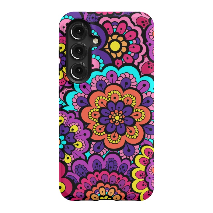 Galaxy S24 StrongFit Patterns Doodle Spring XII by ArtsCase