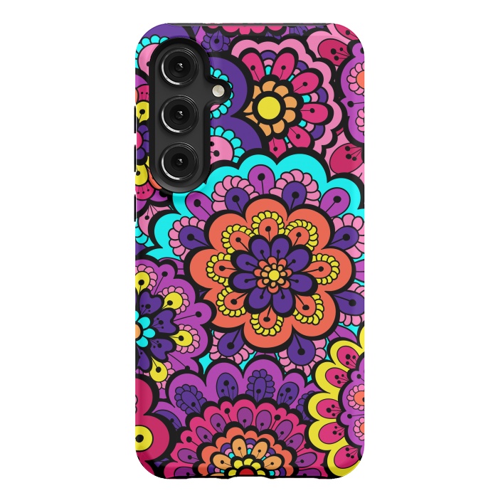Galaxy S24 Plus StrongFit Patterns Doodle Spring XII by ArtsCase