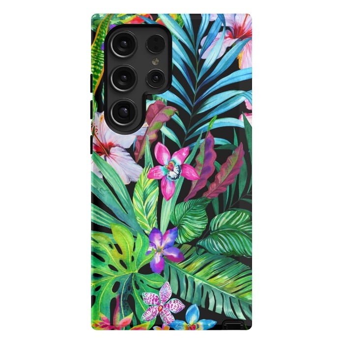 Galaxy S24 Ultra StrongFit Tropical Exotic Pattern by ArtsCase