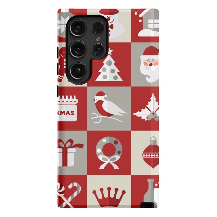 Galaxy S24 Ultra StrongFit Christmas Design Icons by ArtsCase