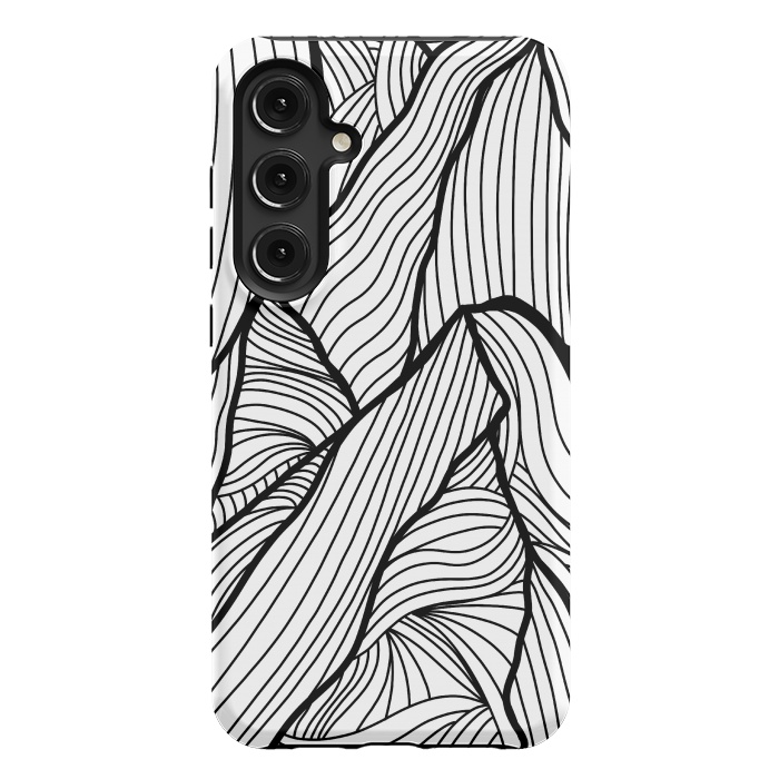 Galaxy S24 Plus StrongFit Mountains of lines by Steve Wade (Swade)