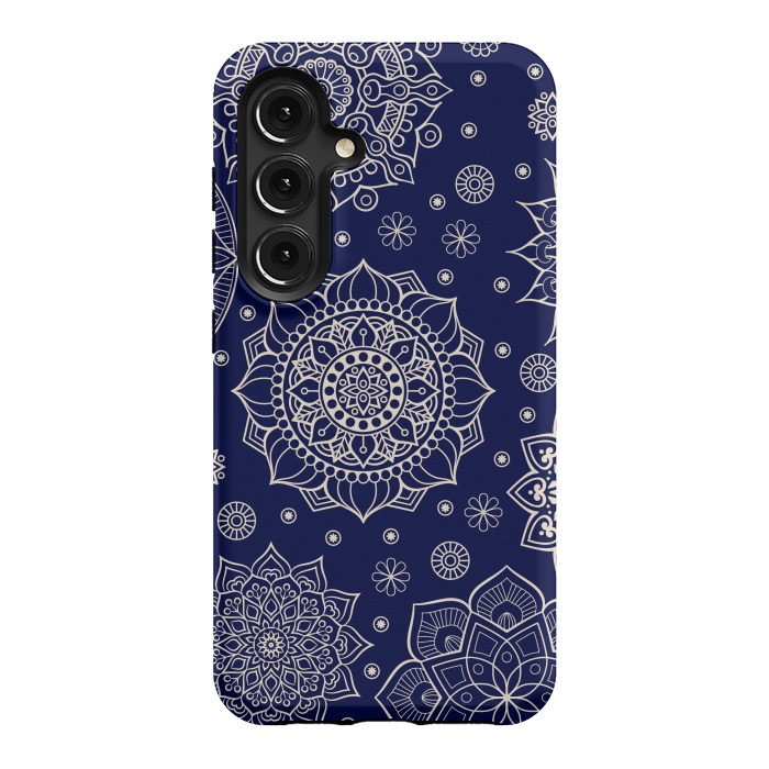 Galaxy S24 StrongFit Mandala Pattern with Vintage Decorative Elements by ArtsCase