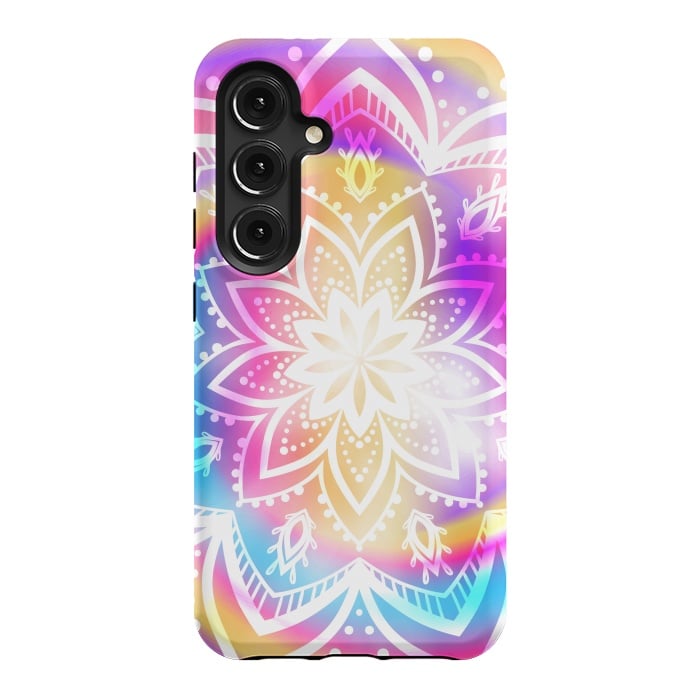 Galaxy S24 StrongFit Mandala with Hippie Style by ArtsCase
