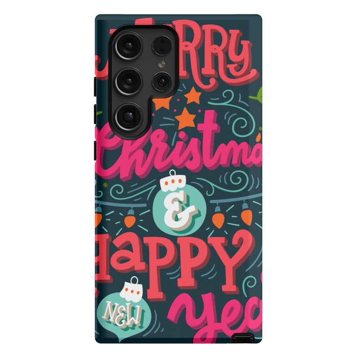 Galaxy S24 Ultra StrongFit Merry Christmas and Happy New Year 1 by ArtsCase