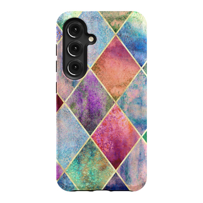 Galaxy S24 StrongFit Plancha Geométrica Abstracta by ArtsCase