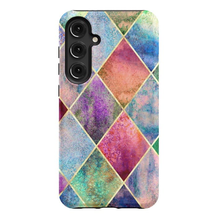 Galaxy S24 Plus StrongFit Plancha Geométrica Abstracta by ArtsCase