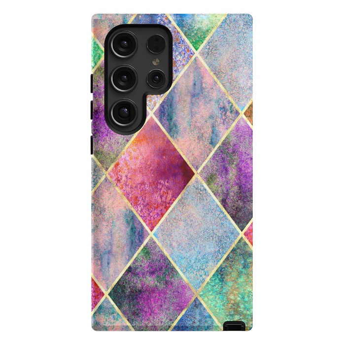 Galaxy S24 Ultra StrongFit Plancha Geométrica Abstracta by ArtsCase