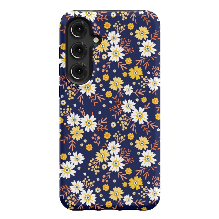 Galaxy S24 Plus StrongFit Small Multicoloured Flowers by ArtsCase