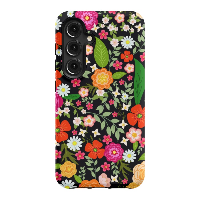 Galaxy S24 StrongFit Summer Meadow Seamless Pattern by ArtsCase