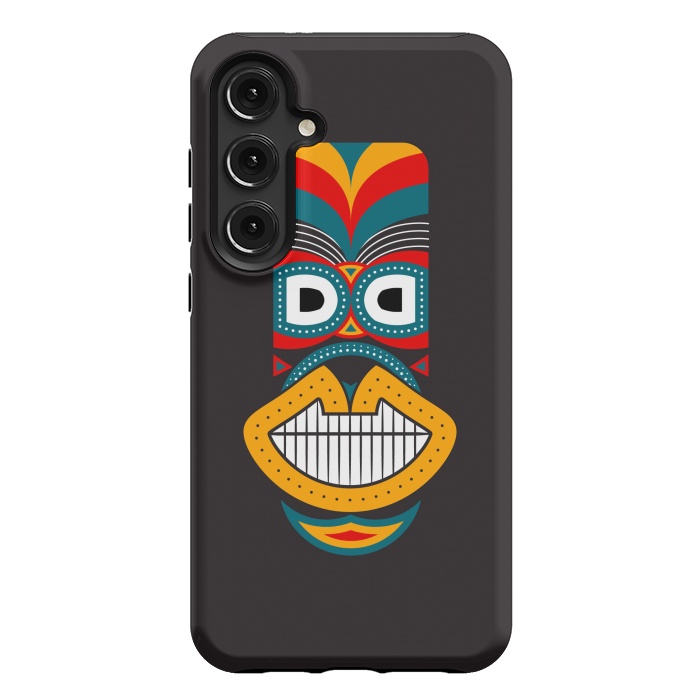 Galaxy S24 Plus StrongFit Colorful Tikki by TMSarts