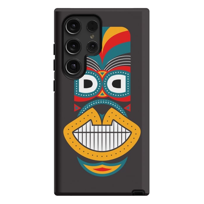 Galaxy S24 Ultra StrongFit Colorful Tikki by TMSarts