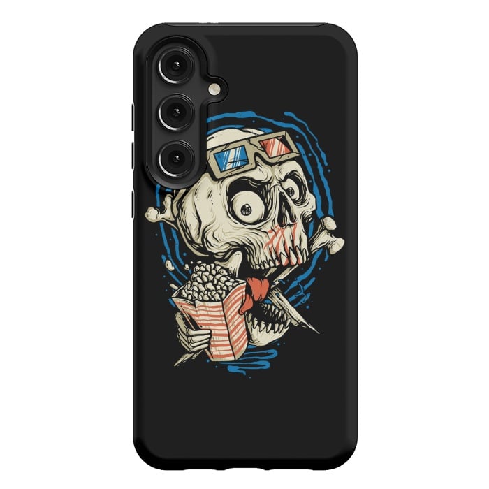 Galaxy S24 Plus StrongFit Skull Snake by Afif Quilimo