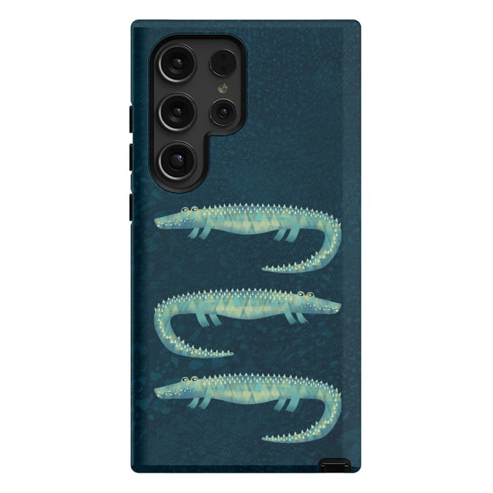 Galaxy S24 Ultra StrongFit Alligator - or maybe Crocodile by Nic Squirrell