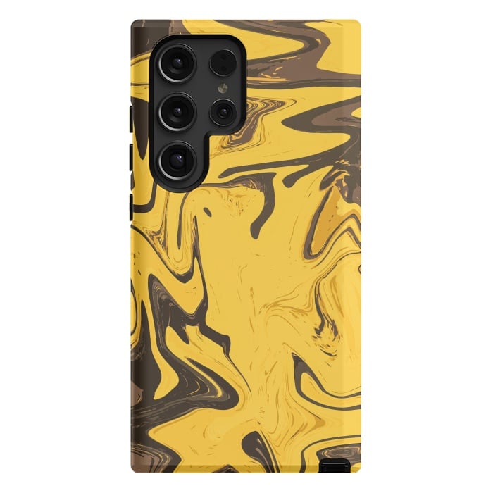 Galaxy S24 Ultra StrongFit Yellowest Abstract by Creativeaxle