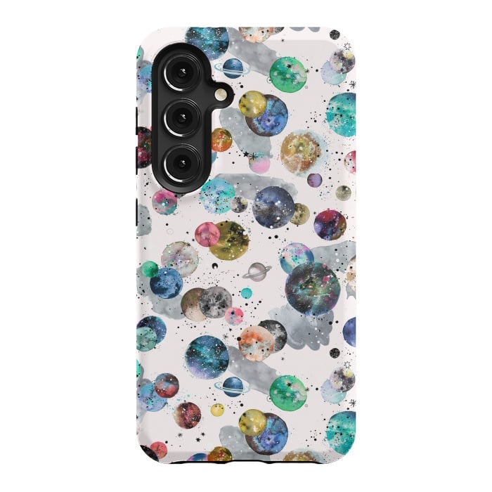 Galaxy S24 StrongFit Space Planets by Ninola Design