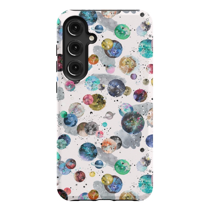 Galaxy S24 Plus StrongFit Space Planets by Ninola Design
