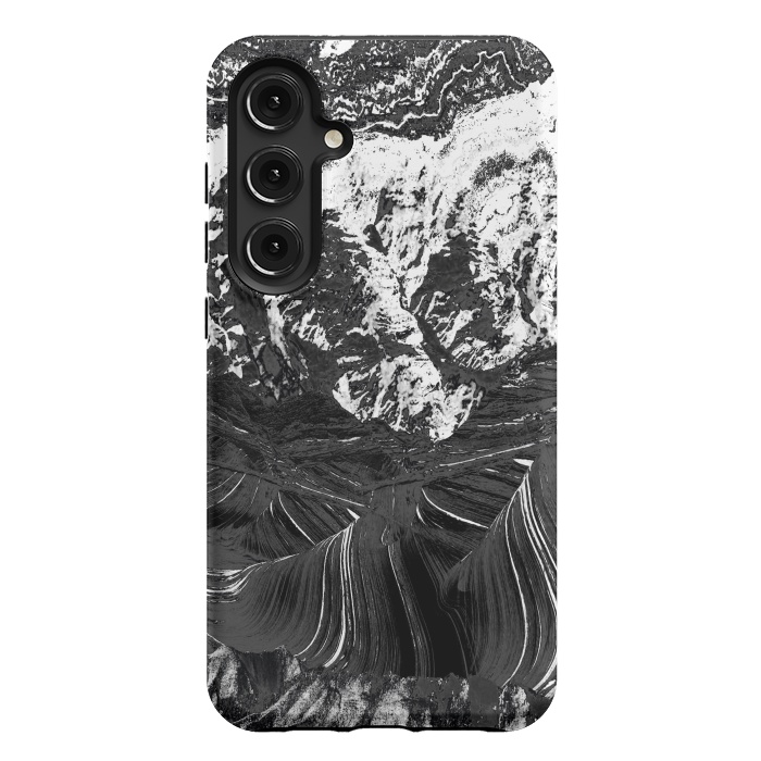 Galaxy S24 Plus StrongFit Dark sandstone mountain landscape by Oana 