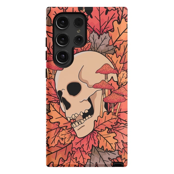 Galaxy S24 Ultra StrongFit The skull of autumn by Steve Wade (Swade)