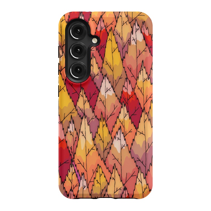 Galaxy S24 StrongFit The autumnal woodland  by Steve Wade (Swade)