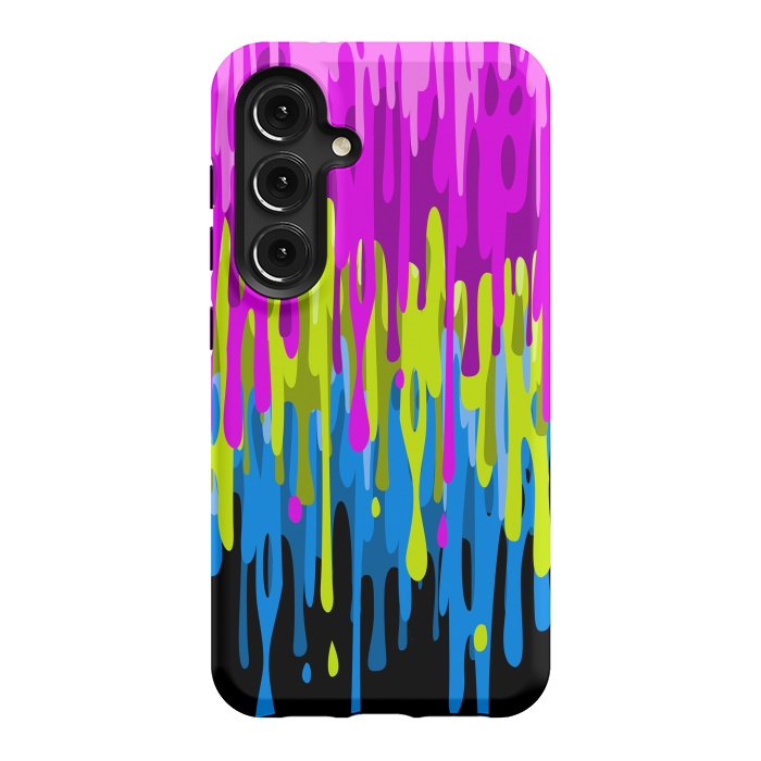 Galaxy S24 StrongFit Colorful liquid by Alberto