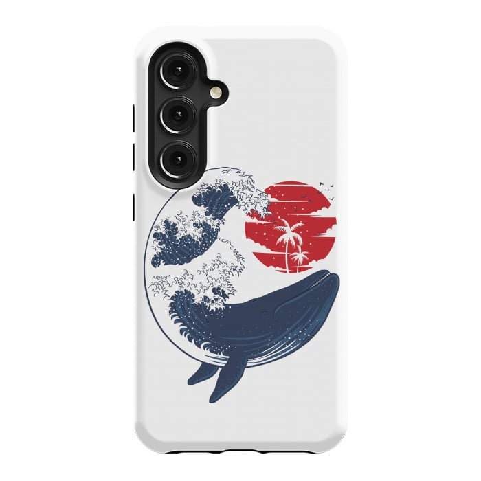 Galaxy S24 StrongFit wave whale by Alberto