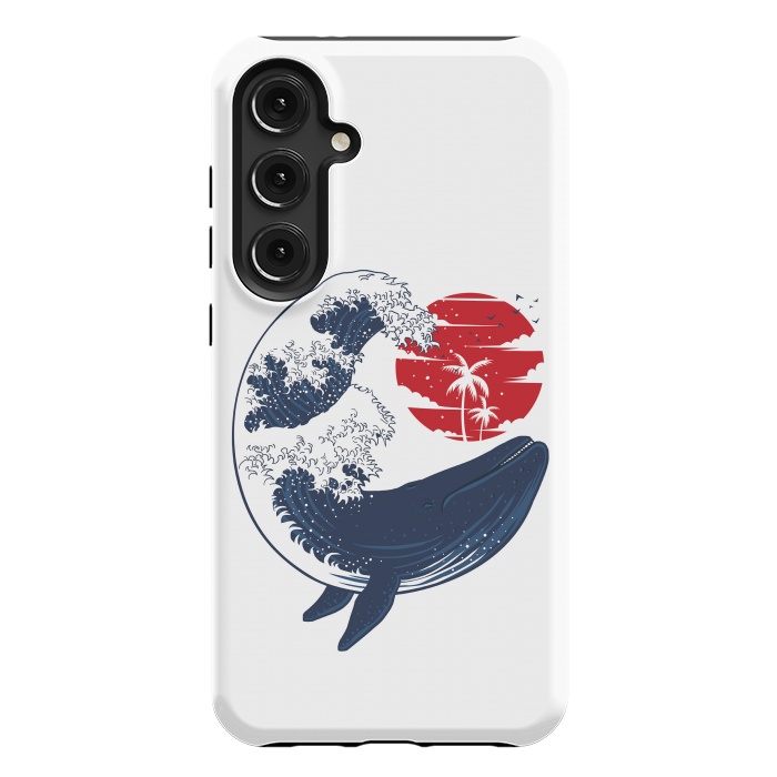 Galaxy S24 Plus StrongFit wave whale by Alberto
