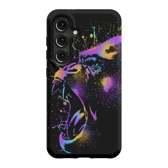 Galaxy S24 StrongFit Gorilla colorful by Alberto