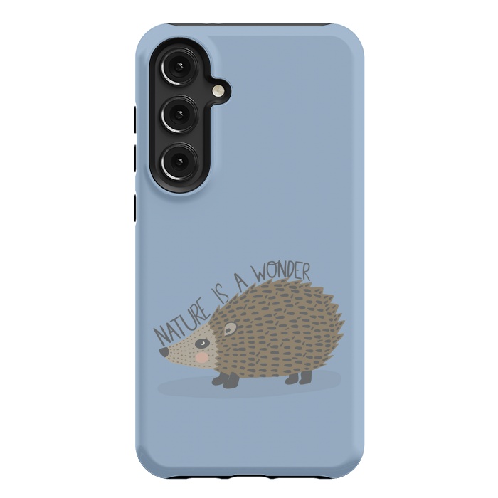 Galaxy S24 Plus StrongFit Nature is a Wonder Hedgehog  by Edith May