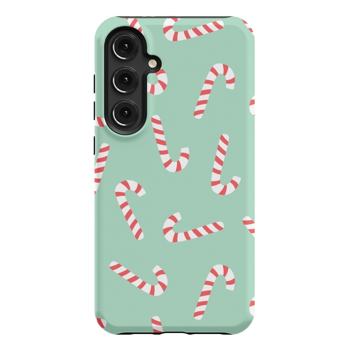 Galaxy S24 Plus StrongFit Candy Cane 01 by Jelena Obradovic