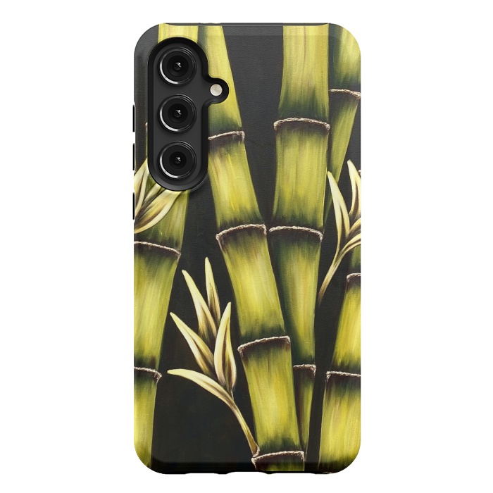 Galaxy S24 Plus StrongFit Bamboo by Denise Cassidy Wood