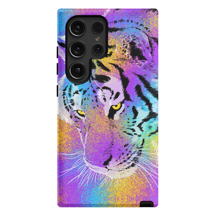 Galaxy S24 Ultra StrongFit Colorful Tiger by Alberto