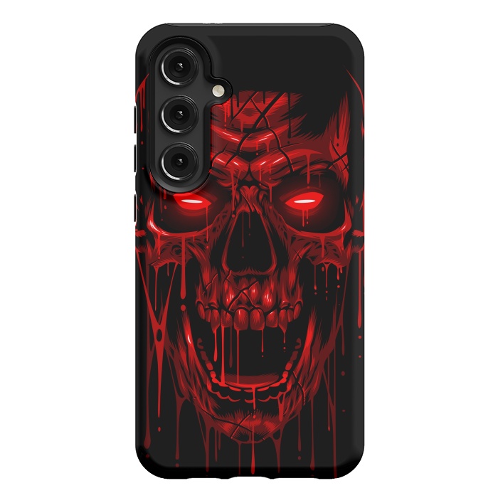 Galaxy S24 Plus StrongFit Blood Skull by Alberto