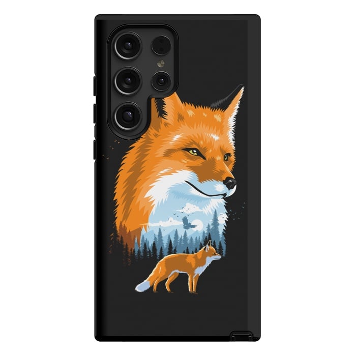 Galaxy S24 Ultra StrongFit Fox in forest by Alberto