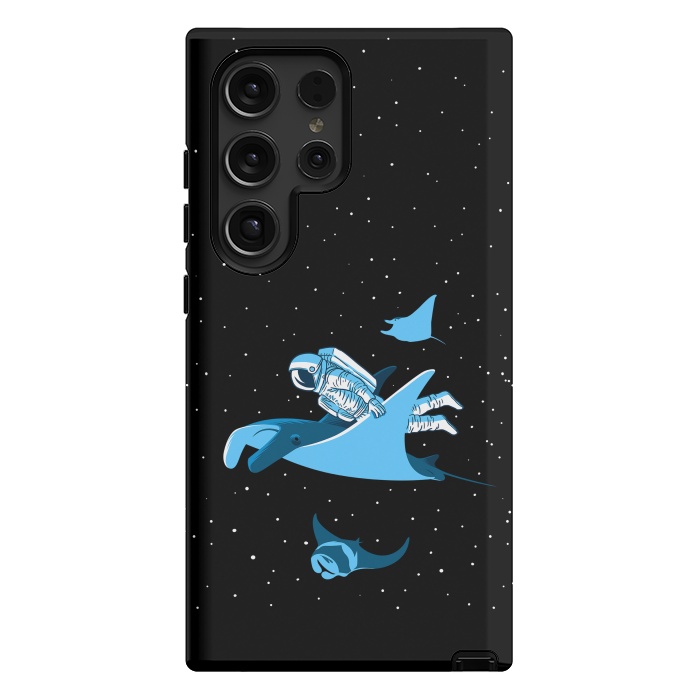Galaxy S24 Ultra StrongFit Astronaut blanket fish by Alberto