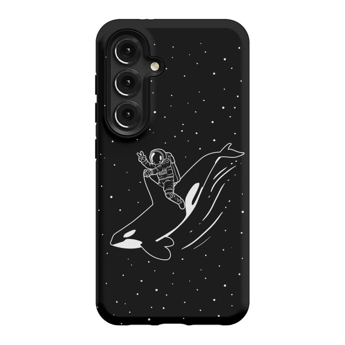 Galaxy S24 StrongFit Killer Whale Astronaut by Alberto