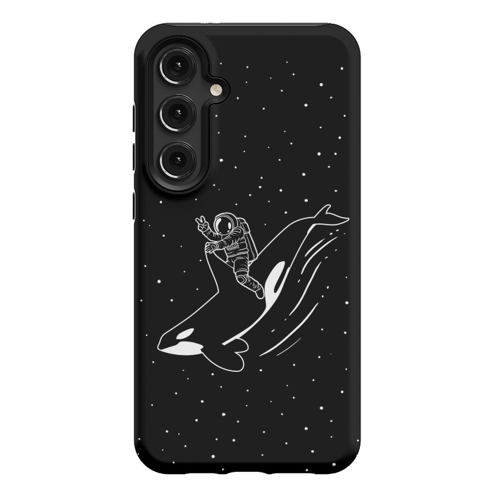 Galaxy S24 Plus StrongFit Killer Whale Astronaut by Alberto