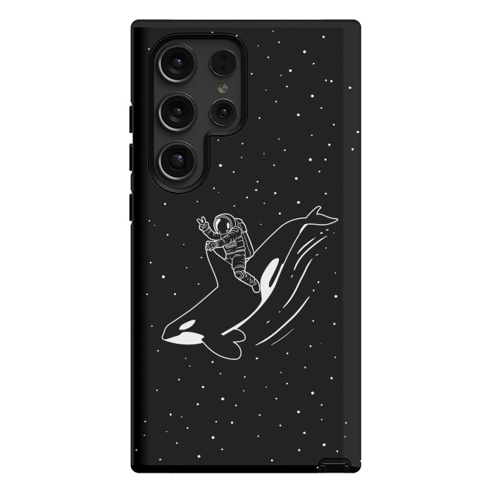 Galaxy S24 Ultra StrongFit Killer Whale Astronaut by Alberto