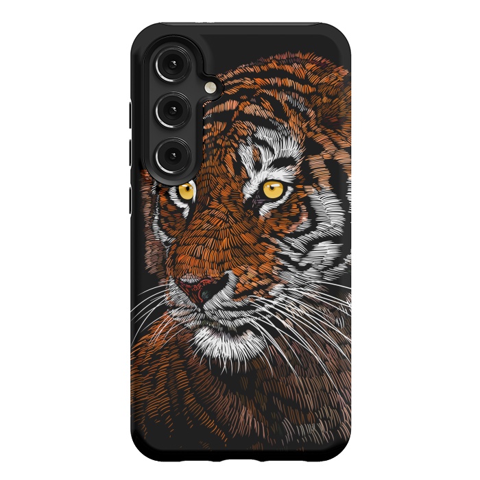 Galaxy S24 Plus StrongFit Realistic Tiger by Alberto