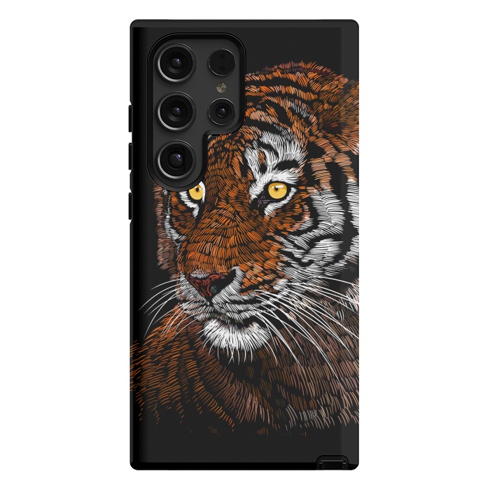 Galaxy S24 Ultra StrongFit Realistic Tiger by Alberto