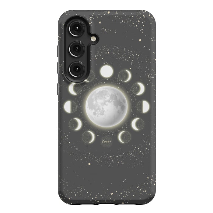 Galaxy S24 Plus StrongFit Telescope Dreamy Shine-Phases of the Moon by ''CVogiatzi.