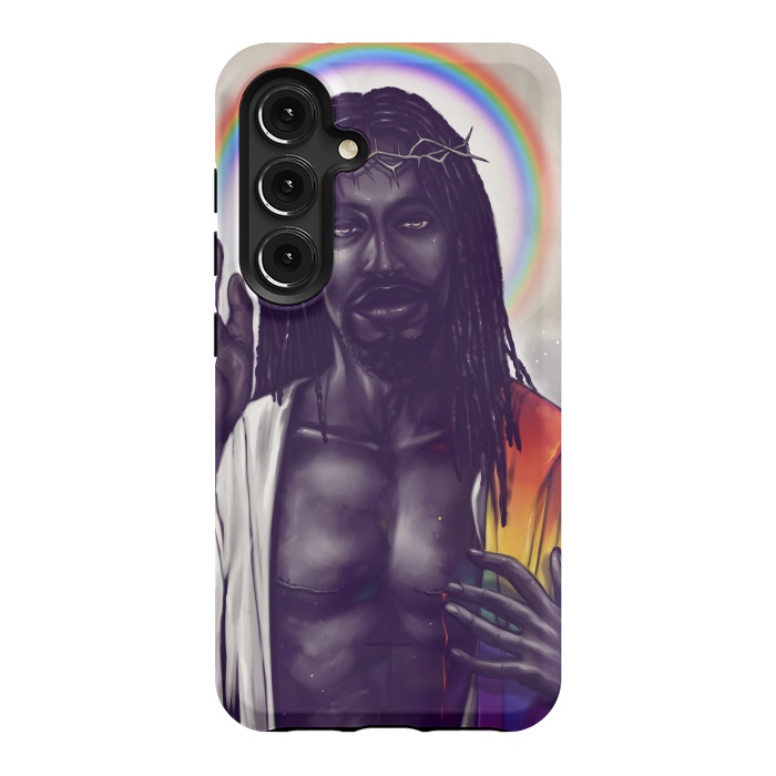 Galaxy S24 StrongFit Jesus by Draco