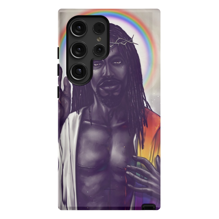 Galaxy S24 Ultra StrongFit Jesus by Draco