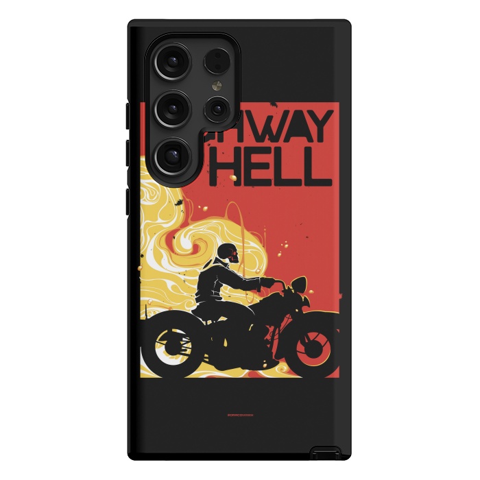 Galaxy S24 Ultra StrongFit Highway to Hell 1 by Draco