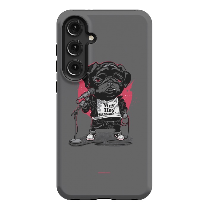 Galaxy S24 Plus StrongFit Black Dog by Draco